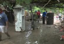 INUNDACION EN LA MERCED: FAMILIAS SE QUEDARON SIN NADA