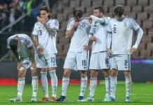 ITALIA SE QUEDO POR TERCERA VEZ CONSECUTIVA SIN MUNDIAL