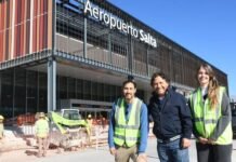 Sáenz: “Salta tiene la obra aeroportuaria más importante del país después de Ezeiza y Aeroparque”
