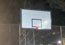 Salta: A una semana de su inauguración, rompieron los aros de básquet