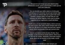 EL DIA MAS TRISTE: MESSI ANUNCIO SU RETIRO DE LA SELECCION
